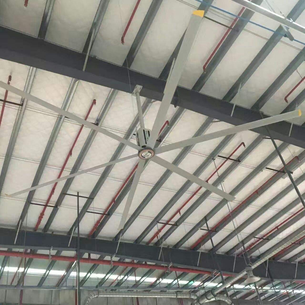 惠州高温车间工业大风扇的运用及安装